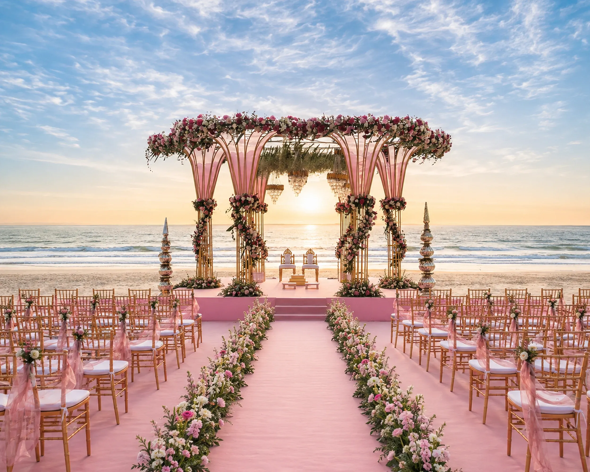 Beach wedding in Goa
