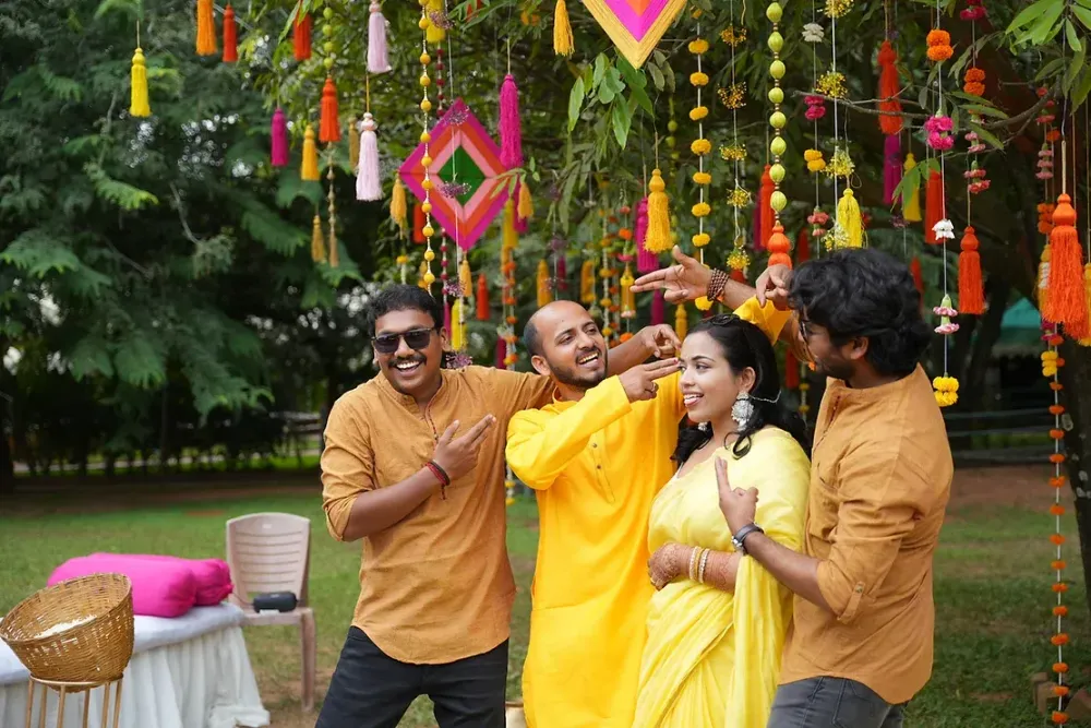 A Meragi Wedding at Olde Bangalore Resort