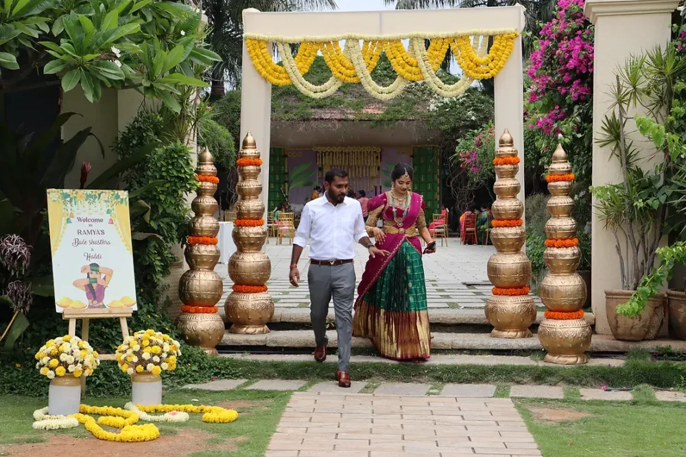 Meragi Wedding at Tamara Wedding Venue Bangalore